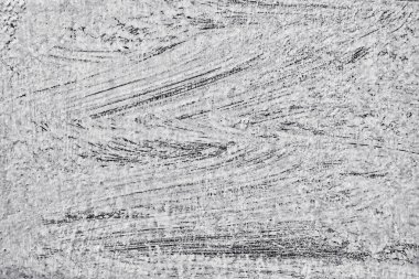 Duvardaki alçı dokusu. Gri arkaplan duvarı.