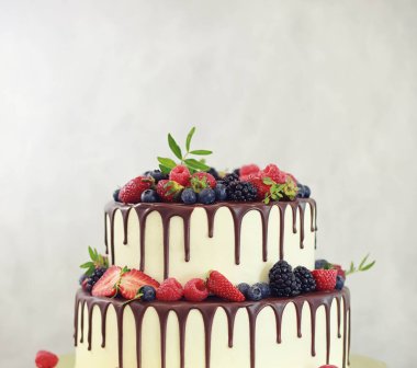 Şekerleme aromalı kek bir tatil için