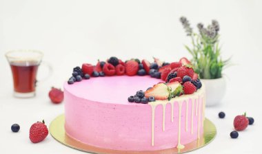 Şekerleme aromalı kek bir tatil için