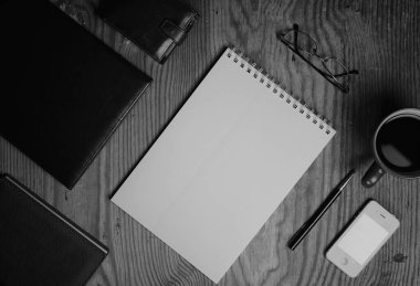 tek renkli defter kağıt yazma araçları