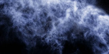 Su ve bir bulut damla bir akışı