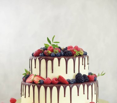 Şekerleme aromalı kek bir tatil için