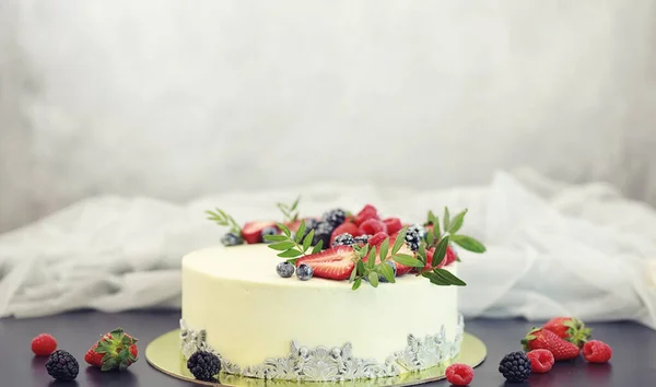 Süßwaren aromatisierten Kuchen für einen Urlaub — Stockfoto