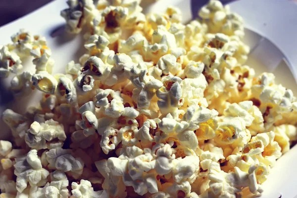 Popcorn vak verdieping — Stockfoto