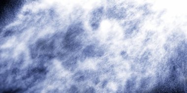 Su ve bir bulut damla bir akışı