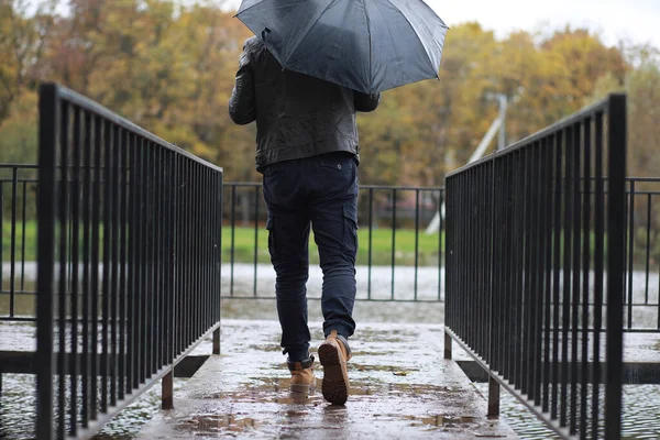 Sfondo autunnale nel parco — Foto Stock