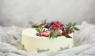 Şekerleme aromalı kek bir tatil için