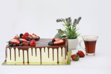 Şekerleme aromalı kek bir tatil için