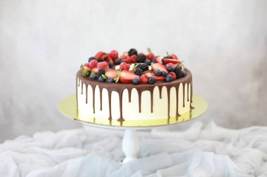 Şekerleme aromalı kek bir tatil için