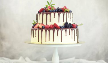 Şekerleme aromalı kek bir tatil için