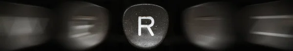 A letra do alfabeto em inglês R — Fotografia de Stock