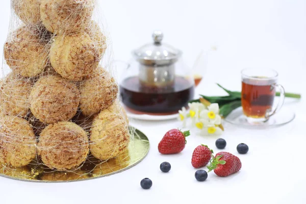 Suikerwerk op smaak gebrachte cakes voor een vakantie — Stockfoto