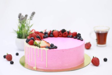 Şekerleme aromalı kek bir tatil için