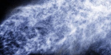 Su ve bir bulut damla bir akışı