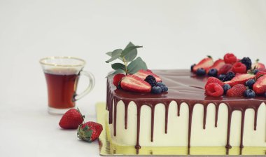 Şekerleme aromalı kek bir tatil için