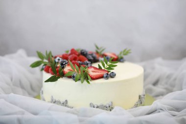 Şekerleme aromalı kek bir tatil için