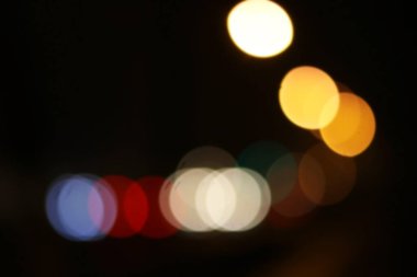 bulanık renkli parlak nokta