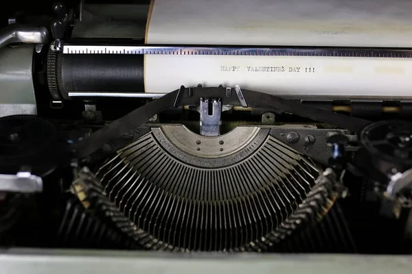 Retro typewriter letter — Stock Photo, Image