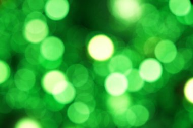 Yeşil Sarı bokeh arka plan 