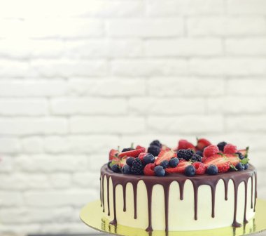 Şekerleme aromalı kek bir tatil için