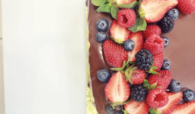 Şekerleme aromalı kek bir tatil için