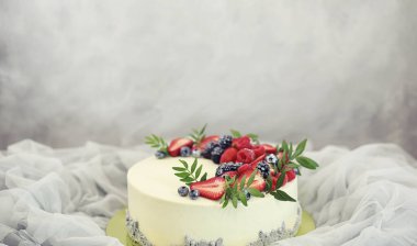 Şekerleme aromalı kek bir tatil için