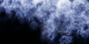 Su ve bir bulut damla bir akışı