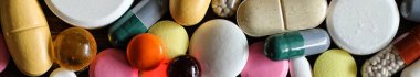 İlaçların uzun arka plan 