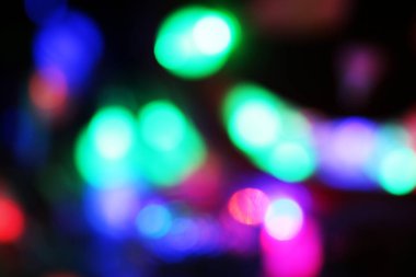 soyut bulanık renkli vurgular