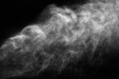 Su ve bir bulut damla bir akışı