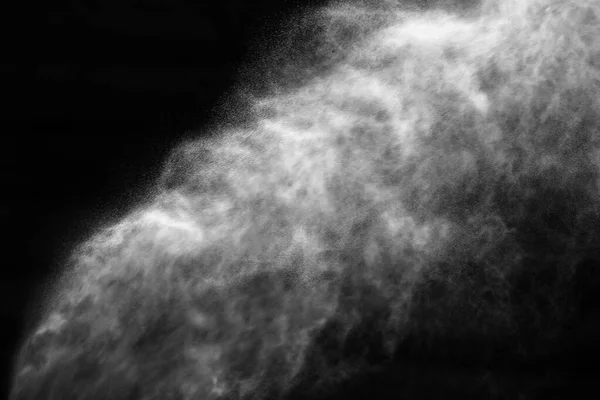 Поток воды и облако капель — стоковое фото