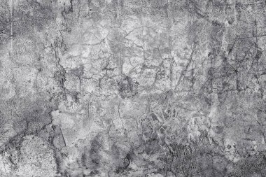 Duvardaki alçı dokusu. Gri arkaplan duvarı.