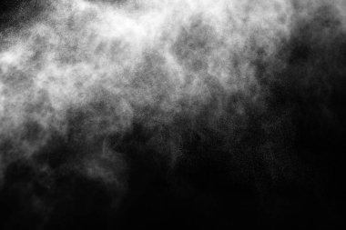 Su ve bir bulut damla bir akışı