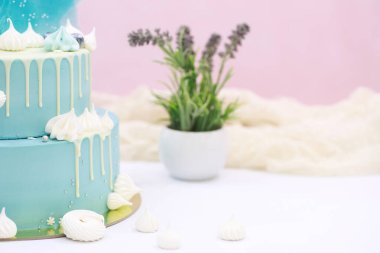 Şekerleme aromalı kek bir tatil için