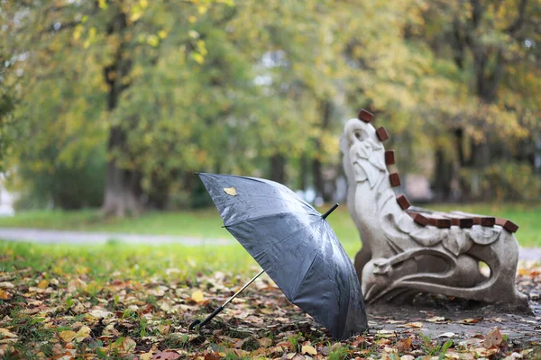 Sfondo autunnale nel parco — Foto Stock