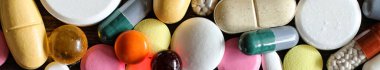 İlaçların uzun arka plan 