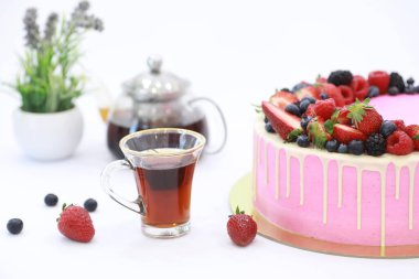 Şekerleme aromalı kek bir tatil için