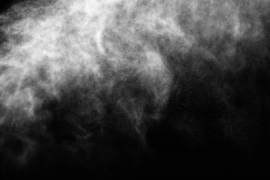 Su ve bir bulut damla bir akışı