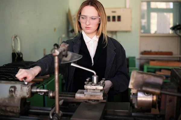 Young teacher in school class — Stock Photo, Image