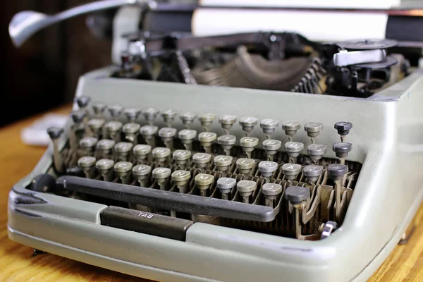 Retro psací stroj dopis — Stock fotografie