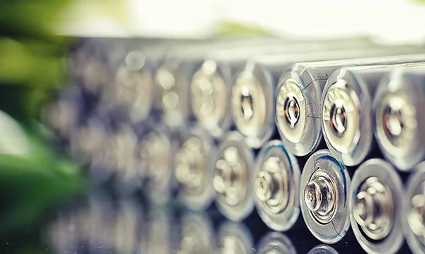 Batteries of different sizes. Caring for the environment. Disposal of used batteries.