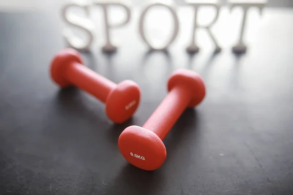 Deporte Estilo Vida Saludable Accesorios Para Deportes Estera Yoga Con —  Fotos de Stock