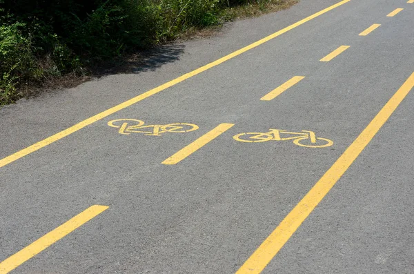 Pista de bicicletas en Park — Foto de Stock