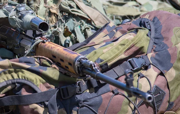 Снайперская винтовка — стоковое фото