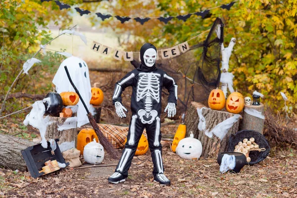 Kind Halloween Kostüm — Stockfoto