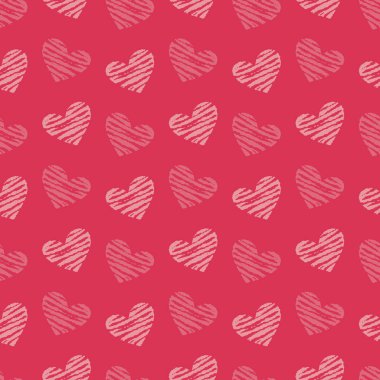 Sevgililer günü arka plan illüstrasyon kalp