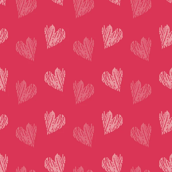 Illustration Fond Saint Valentin Avec Des Cœurs — Image vectorielle