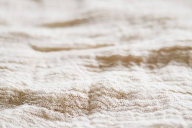 Yumuşak renkli kabin / kumaşın yakın plan fotoğrafı, arkaplan malzemesi