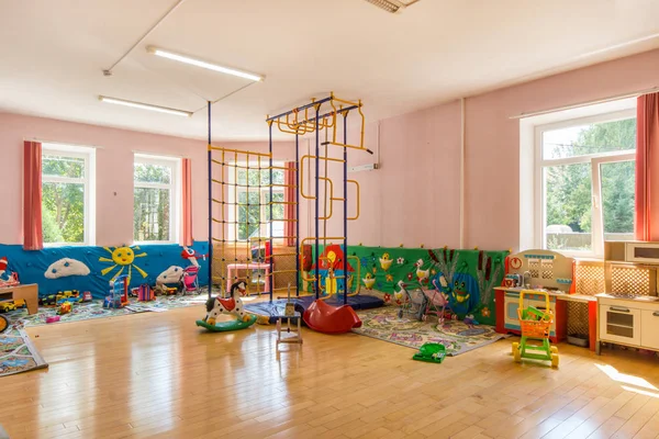 Buntes Spielzimmer Kindergarten — Stockfoto