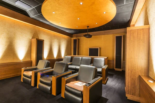 Luxury Home Theater Design. Home Cinema Room. Private Screening Room